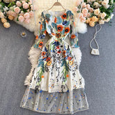 Meril Vintage Dress - Label Frenesi Fashion